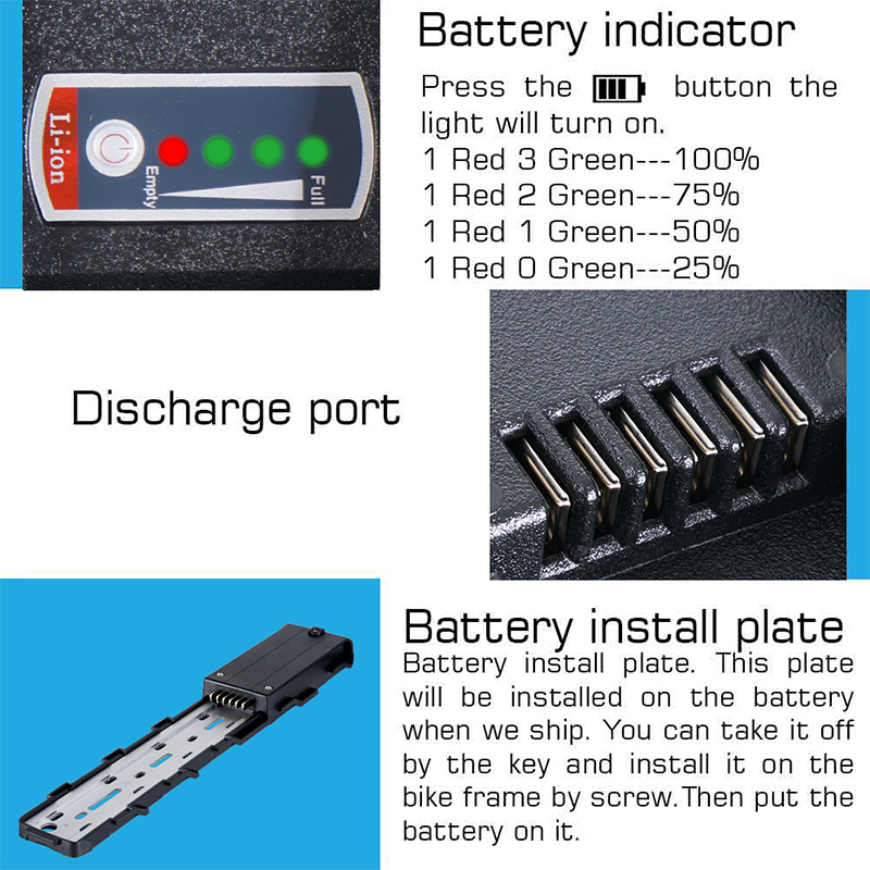 Batterie de vélo électrique 48 - 60V 50Ah Electric Scooter Battery avis et prix